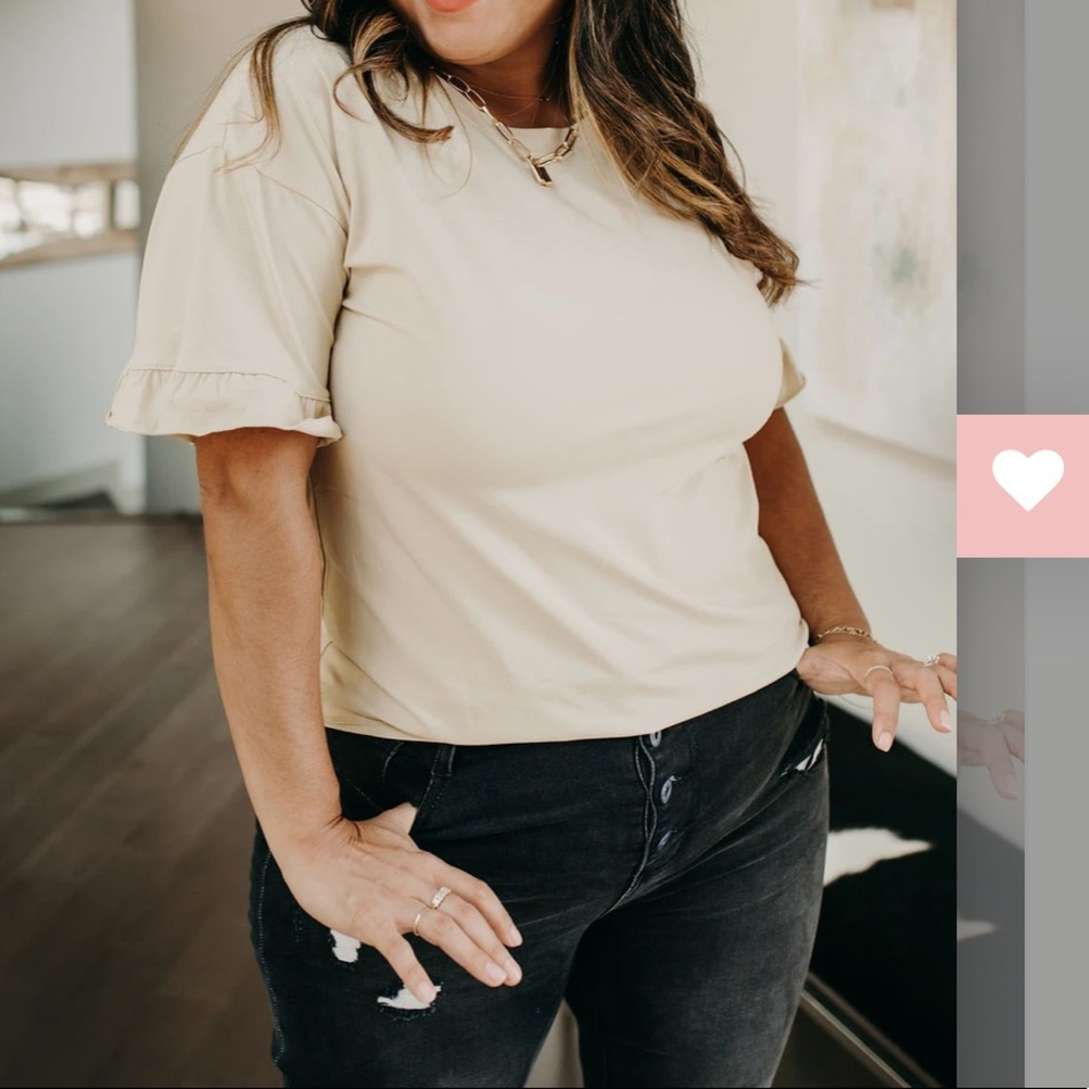 Ruffe super soft and stretchy shirt